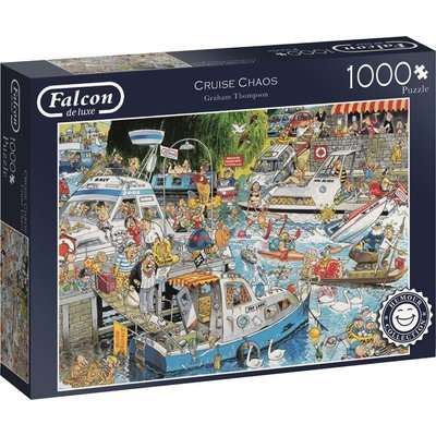 Jumbo Falcon Graham Thompson Jigsaw Puzzle Cruise Chaos (1000 Piece)