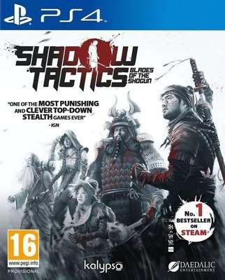 Shadow Tactics: Blades of the Shogun (GCAM Rating English/Arabic Box) (PlayStation 4)