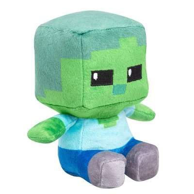 Minecraft 5" Mini Zombie Plush (Green)