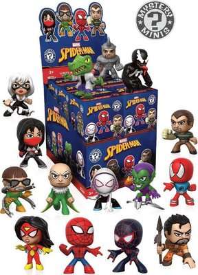 Funko Mystery Mini Box - Spider-Man Vinyl Figurines (1 Toy)(Supplied May Vary)
