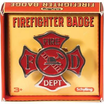 Schylling Firefighters Badge