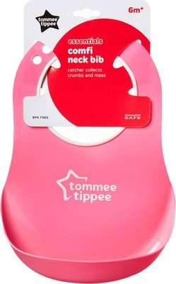 Tommee Tippee - Essentials Comfi Neck Bib (Supplied Colour May Vary)