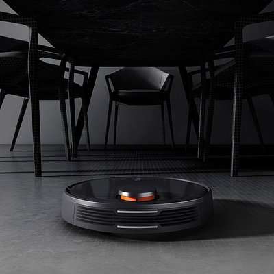 Xiaomi Mi Smart Vacuum & Mop with Docking Station (Black)