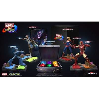 Marvel vs Capcom Infinite - Collectors Edition (PlayStation 4, Blu-ray disc)