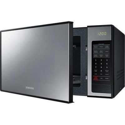 Samsung 32L Solo Microwave Oven with Mirror Door - Black/Silver