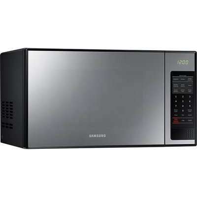 Samsung 32L Solo Microwave Oven with Mirror Door - Black/Silver