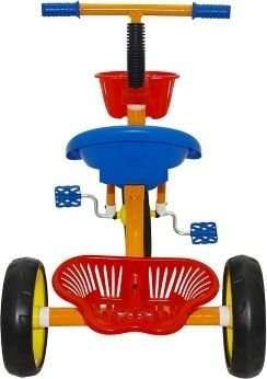 Tricycle with Baskets (Dark Blue)