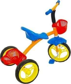 Tricycle with Baskets (Dark Blue)
