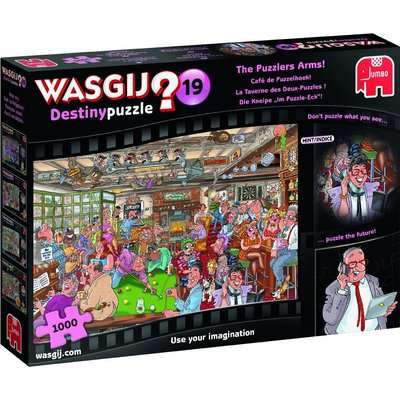 Jumbo Wasgij Destiny Puzzle 19  - The Puzzlers Arms! (1000 Piece)