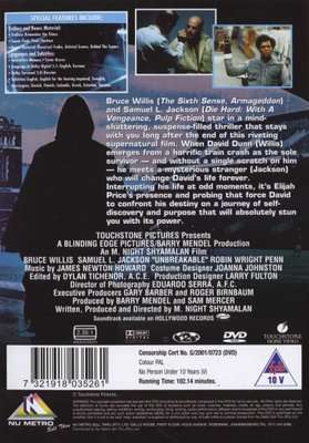 Unbreakable (English, German, Russian, DVD)