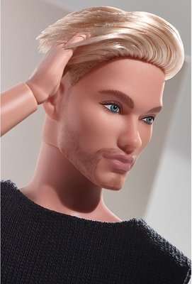 Barbie Signature Looks Poseable Ken Doll (Blonde)