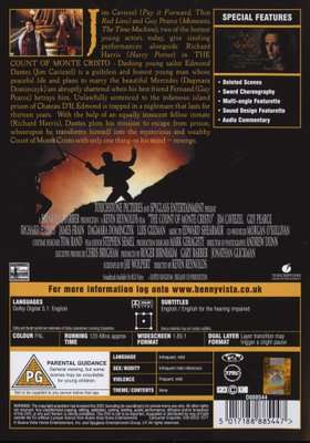 The Count Of Monte Cristo (DVD)