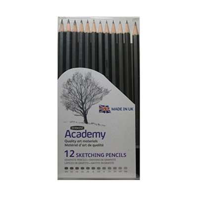 Derwent Academy Sketching - Set of 12 in Wallet