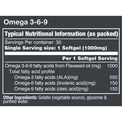 Vitatech Omega 3-6-9 (30 Softgels)
