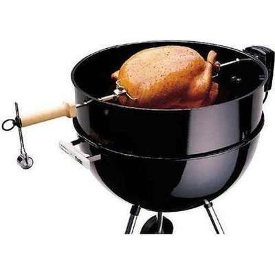Weber Battery Operated Rotisserie for 57cm Charcoal Grill