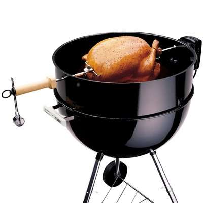 Weber Battery Operated Rotisserie for 57cm Charcoal Grill