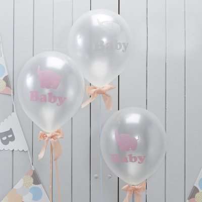 Little One - Balloons (Elephants)(Pack of 10)