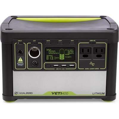 Goal Zero Yeti 400 Lithium Portable Solar Generator