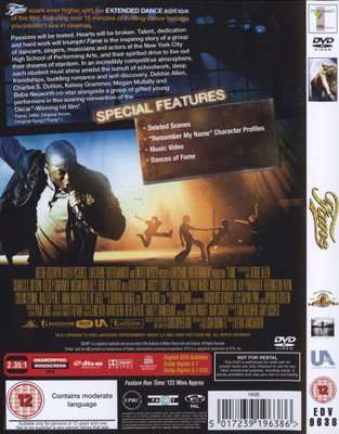 Fame: Extended Dance Edition (DVD)