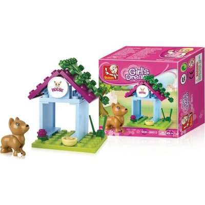 Sluban Girl's Dream - Dog House (19 Pieces)