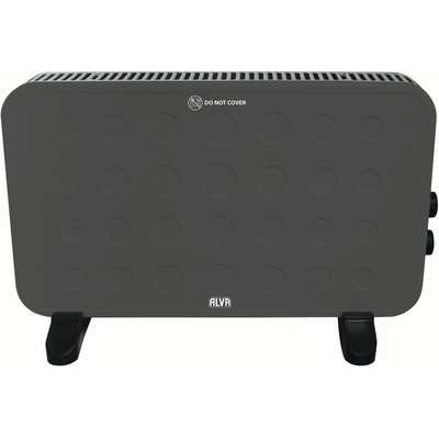 Alva Electric Convection Heater (Metallic Grey)