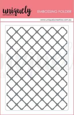 Uniquely Creative Encapture Embossing Folder (14 x 10cm)