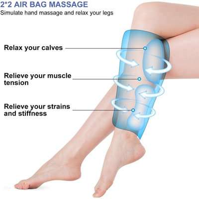 Homemark Remedy Health Air Compression Leg Massager
