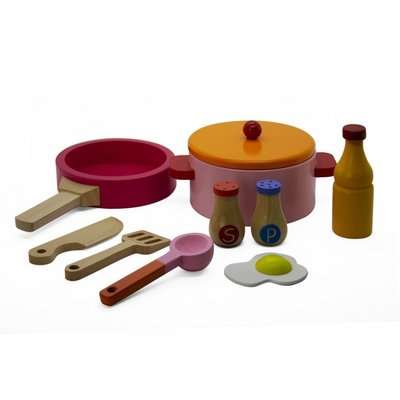 Jeronimo My Wooden Kitchen with Clock