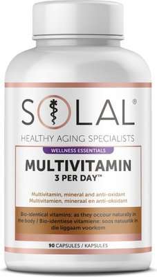 Solal Multivitamin - 3 Per Day (90 Capsules)