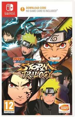 Naruto Shippuden: Ultimate Ninja Storm Trilogy (Code in Box) (Nintendo Switch)