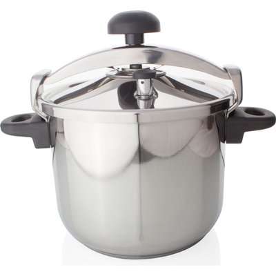 Taurus Ontime Classic 8L Stainless Steel Pressure Cooker with Valve Pressure Controller
