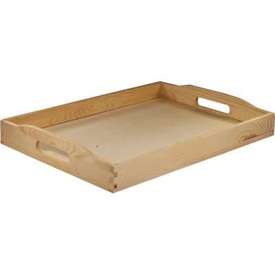 Dala Crafters Wooden Tray (38 x 25 x 5cm)