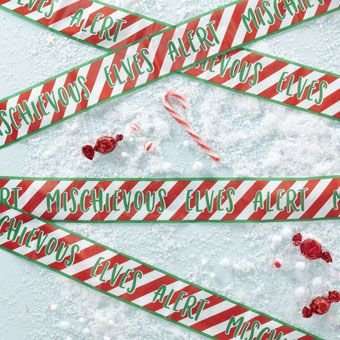 Ginger Ray Novelty Elf Caution Tape (6m)