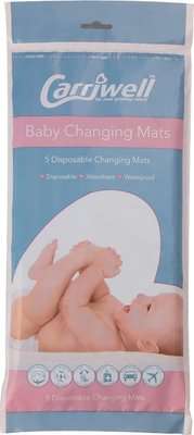 Carriwell Baby Changing Mat (5 Pack)