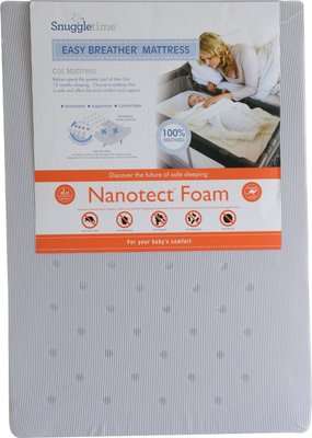 Snuggletime Nanotect Foam Easy Breather Mattress (Large Camp Cot)