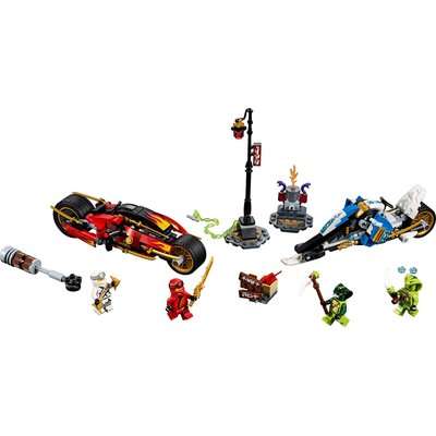 LEGO Ninjago Kai's Blade Cycle & Zane's Snowmobile (376 Pieces)