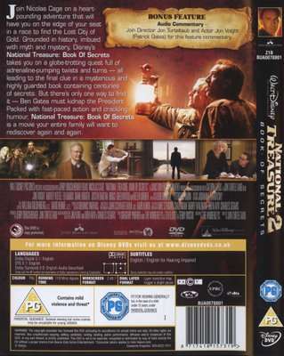 National Treasure 2 - Book of Secrets (English & Foreign language, DVD)