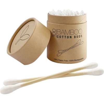 Microgarden Organic Cotton Bamboo Earbuds (100 buds)