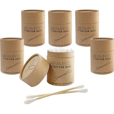 Microgarden Organic Cotton Bamboo Earbuds (100 buds)