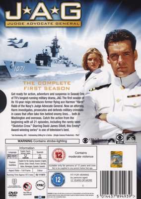 JAG - Season 1 (DVD, Boxed set)
