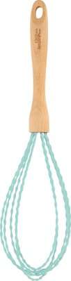 Kitchen Inspire Beechwood & Silicone Whisk (Large)