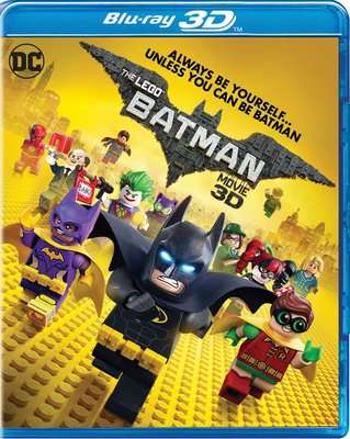 The LEGO Batman Movie - 3D (Blu-ray disc)