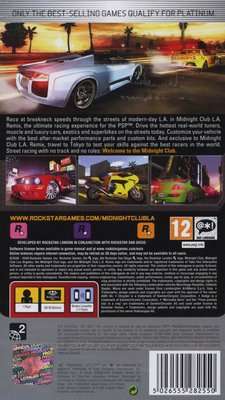 Midnight Club 4: LA Remix (PSP, UMD Video)