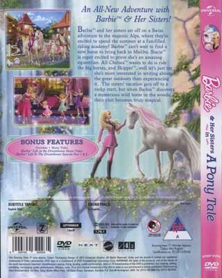 Barbie & Her Sisters In A Pony Tale (DVD)
