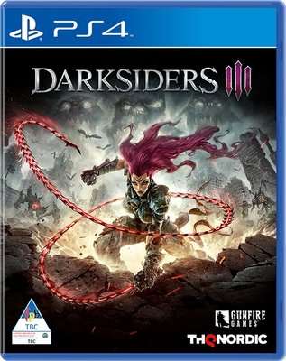Darksiders III (PlayStation 4, Blu-ray disc)