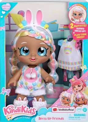 Kindi Kids Toddler Doll: Marsha Mello (Dress Up Friends or Snack Time Friends)(Supplied May Vary)