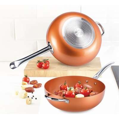 Copper Chef Wok Pan Non-Stick Coating