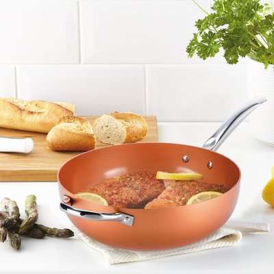 Copper Chef Wok Pan Non-Stick Coating