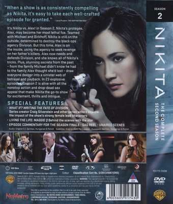 Nikita - Season 2 (DVD, Boxed set)