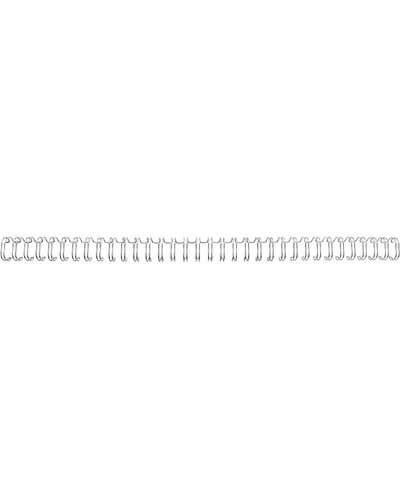 REXEL WIRE BINDING MECHANISM 6MM - SILVER